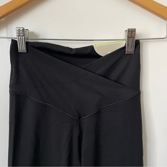 SOLD OFFLINE By Aerie Real Me High Waisted Crossover Flare Legging, Medium Short - Picture 10 of 13